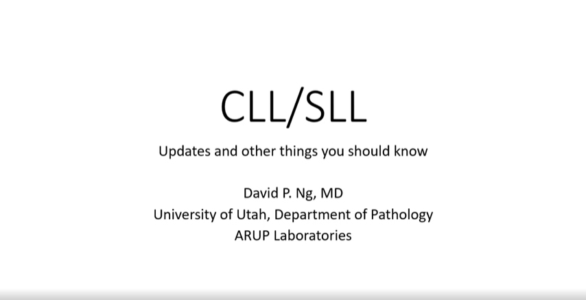 CLL/SLL: Update and Other Things You Should Know