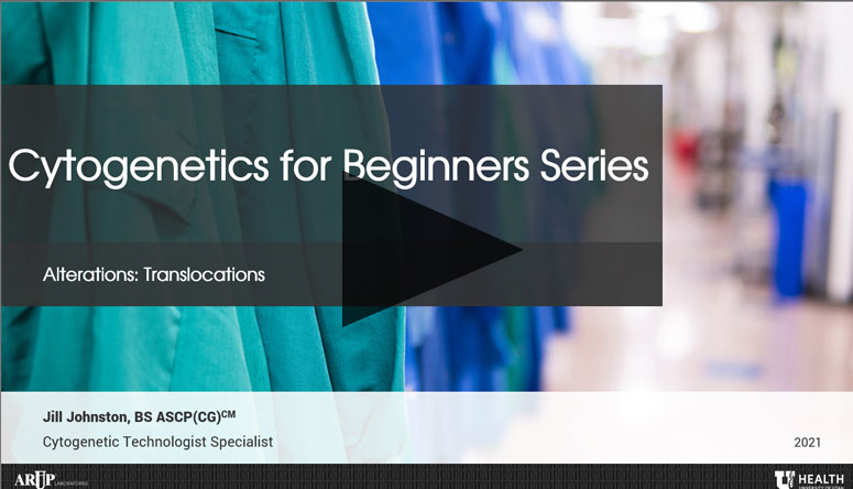 Cytogenetics for Beginners Series: Translocations