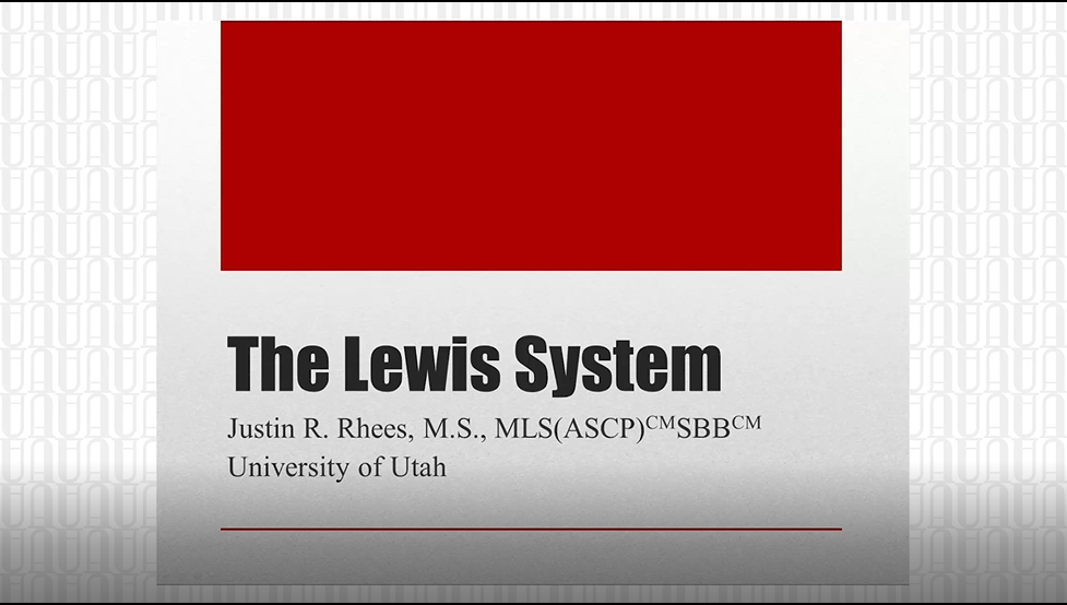 The Lewis System