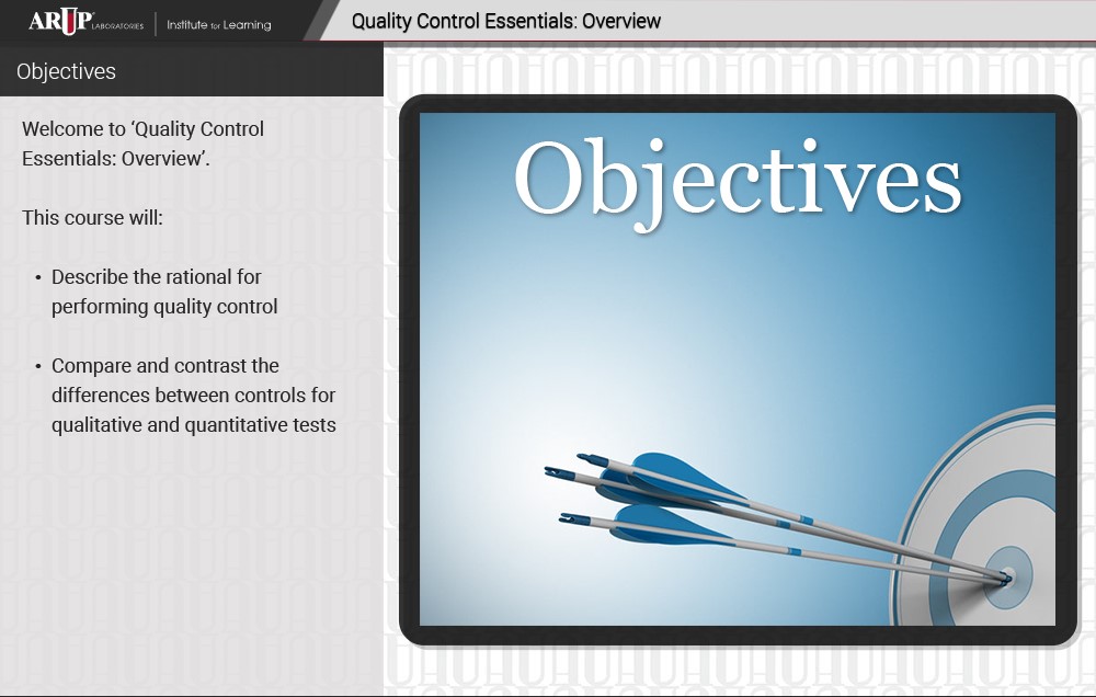 Quality Control Essentials: Overview